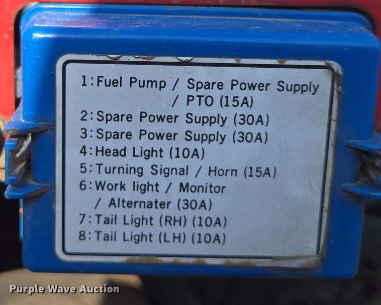 image for item EN3655 1994 Massey Ferguson 1260 MFWD tractor