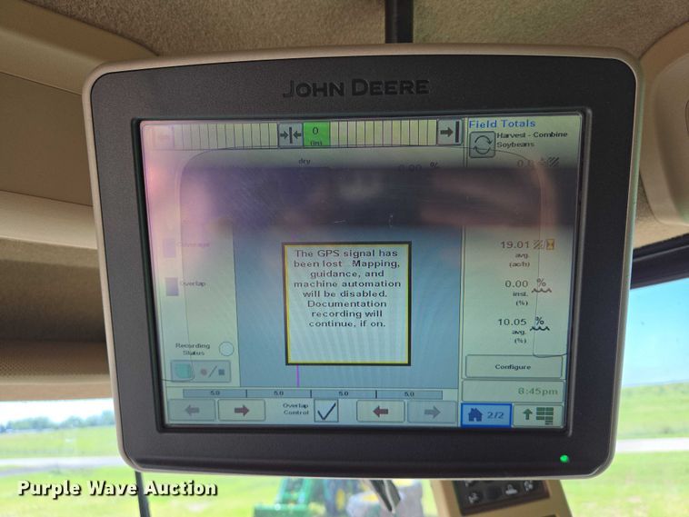 image for item EN8220 2009 John Deere 9870 STS combine