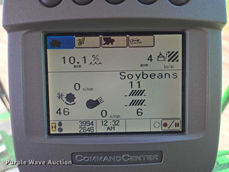 image for item EN8220 2009 John Deere 9870 STS combine