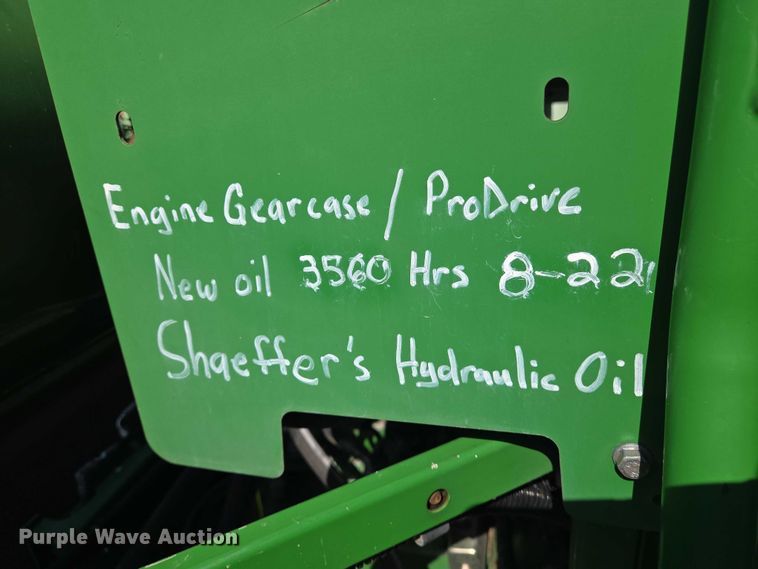 image for item EN8220 2009 John Deere 9870 STS combine