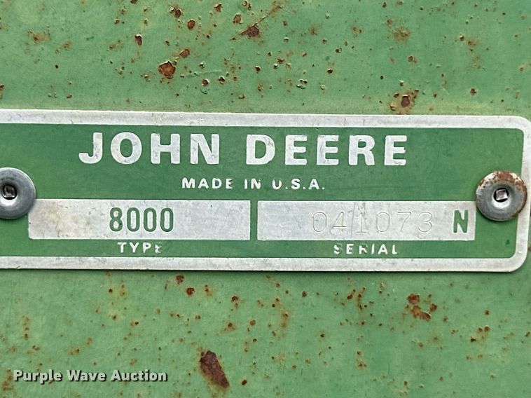 image for item EQ4664 (2) John Deere 8300 grain drills