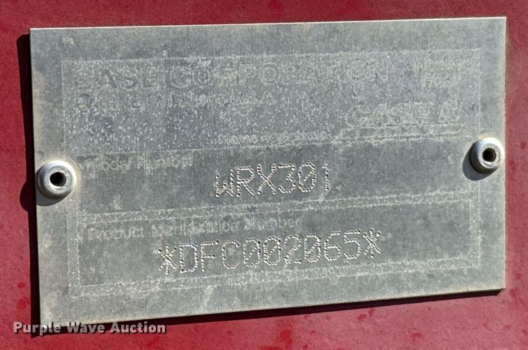 image for item ER2122 Case IH WRX301 hay rake