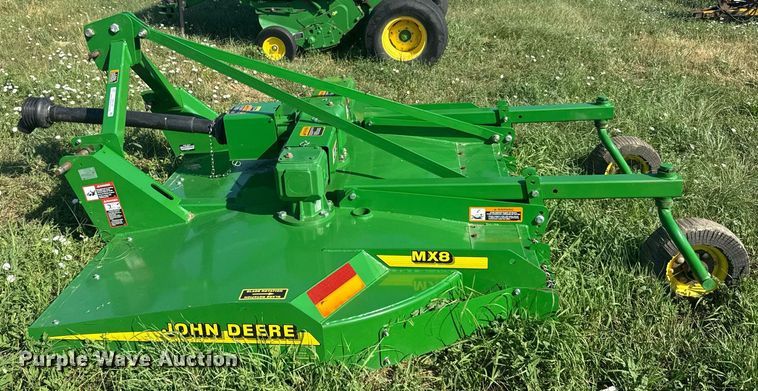 image for item ER2124 John Deere MX8 rotary mower