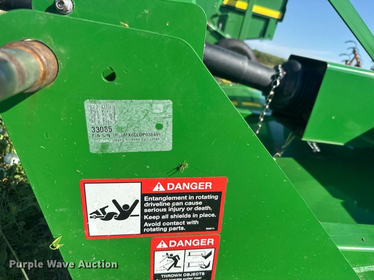 image for item ER2124 John Deere MX8 rotary mower