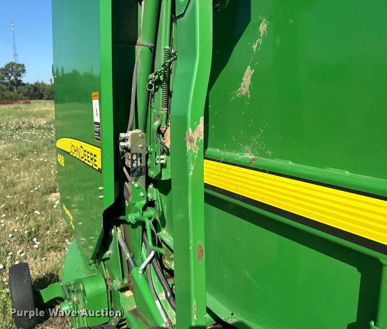 image for item ER2125 2012 John Deere 468 round baler