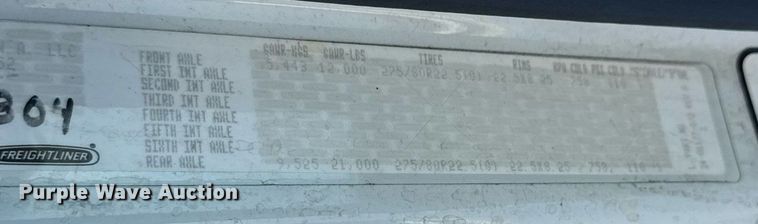 image for item DH8629 2013 Freightliner Business Class M2 box truck