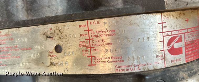 image for item DH8655 1997 Ford LT9501 semi truck