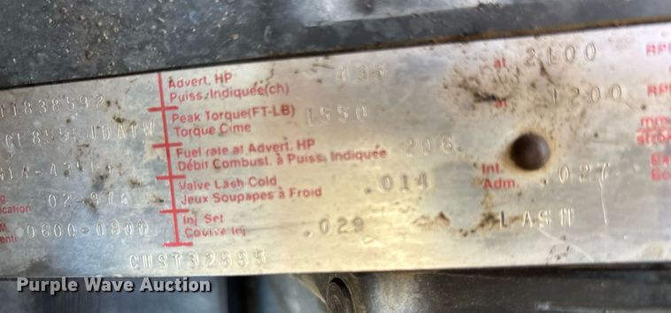 image for item DH8655 1997 Ford LT9501 semi truck