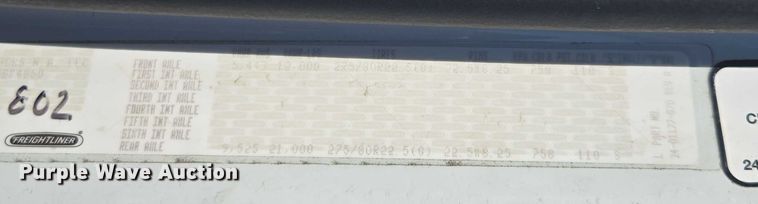 image for item DH8685 2013 Freightliner Business Class M2 box truck