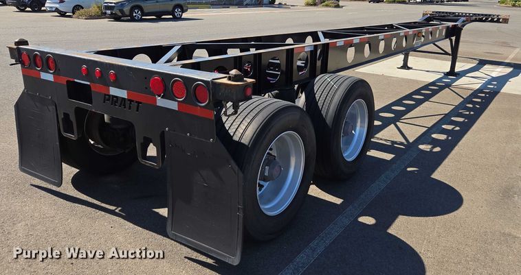 image for item DH8689 2021 Pratt GN412LA-EC-SS-R002 container trailer