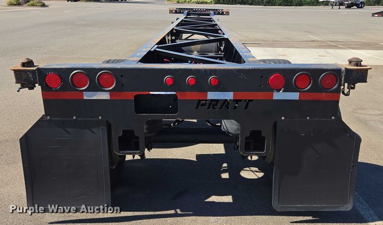 image for item DH8689 2021 Pratt GN412LA-EC-SS-R002 container trailer
