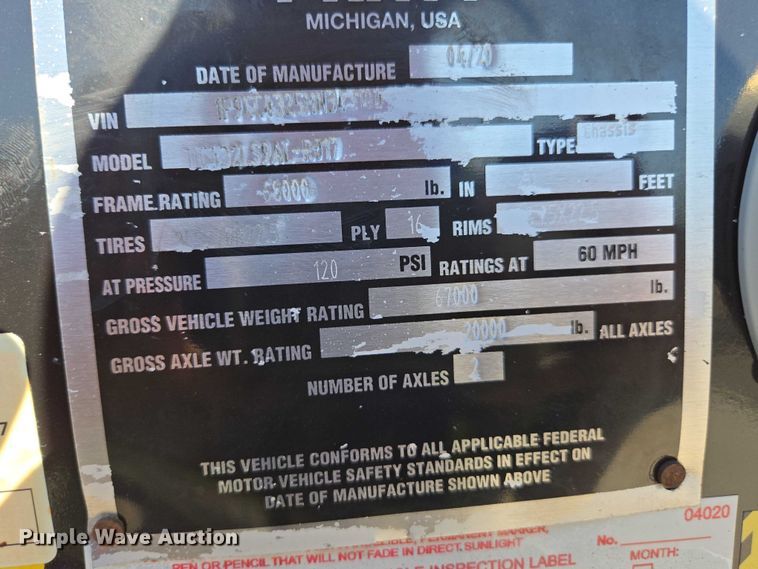 image for item DH8691 2021 Pratt DC432LS9AL-R017 container trailer