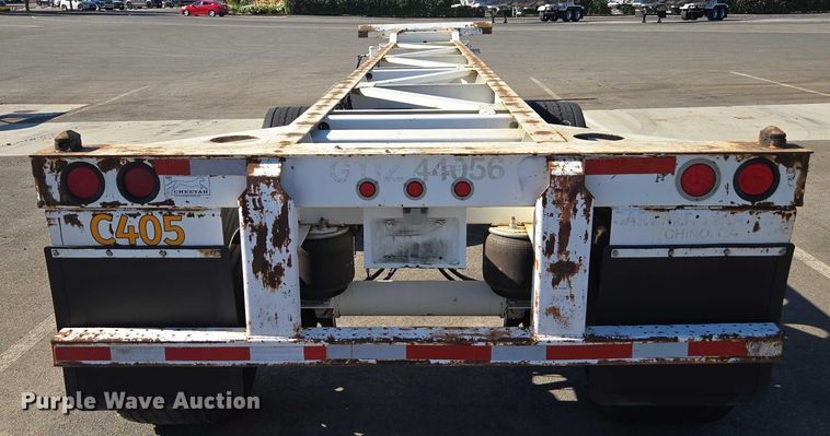 image for item DH8693 2016 Cheetah container trailer