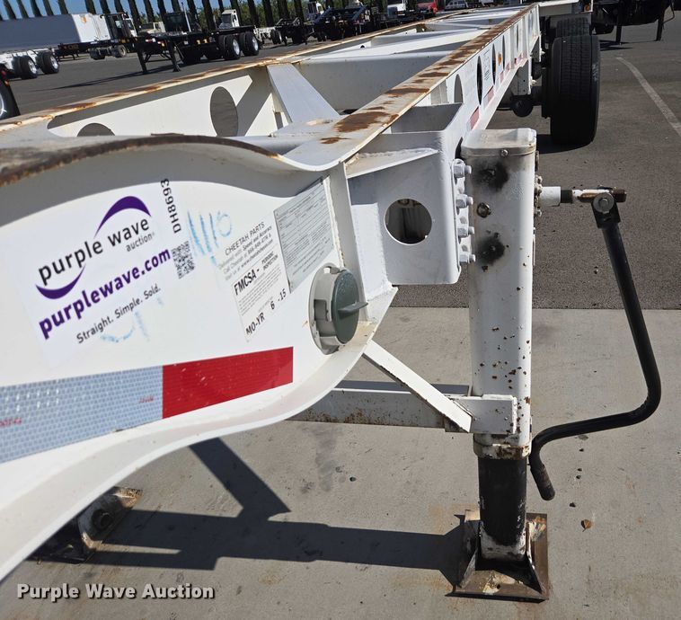 image for item DH8693 2016 Cheetah container trailer