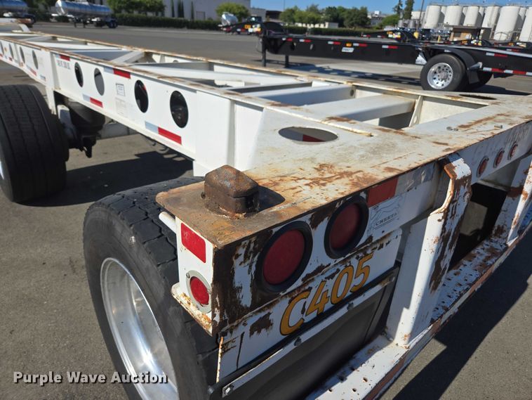 image for item DH8693 2016 Cheetah container trailer