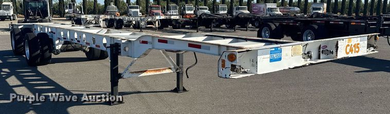 image for item DH8698 2015 Cheetah container trailer