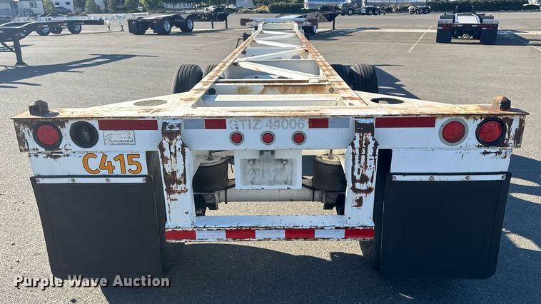 image for item DH8698 2015 Cheetah container trailer