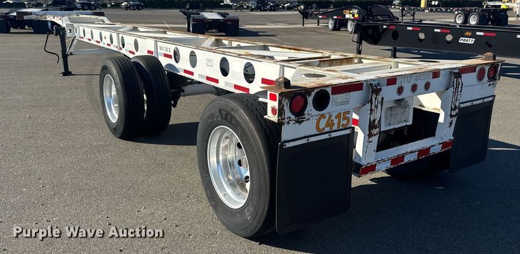 image for item DH8698 2015 Cheetah container trailer