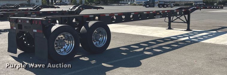 image for item DH8703 2021 Pratt GN412LA-EC-SS-R002 container trailer