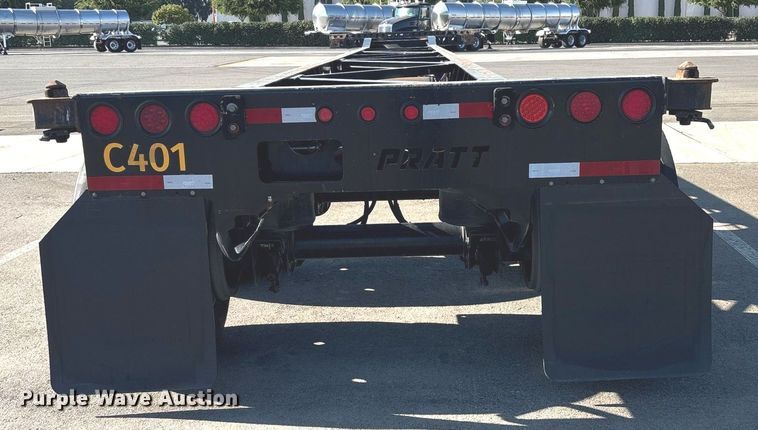 image for item DH8703 2021 Pratt GN412LA-EC-SS-R002 container trailer