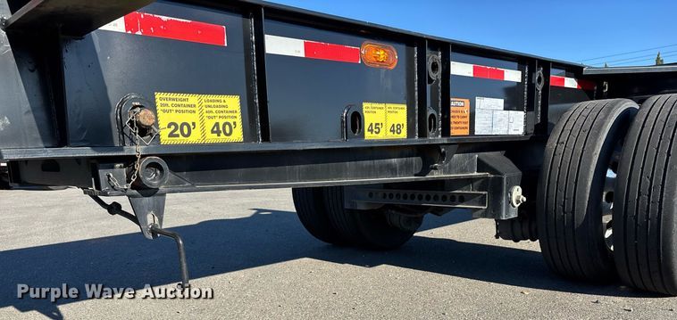 image for item DH8706 2023 Pratt GN2040LS9A-R003 container trailer