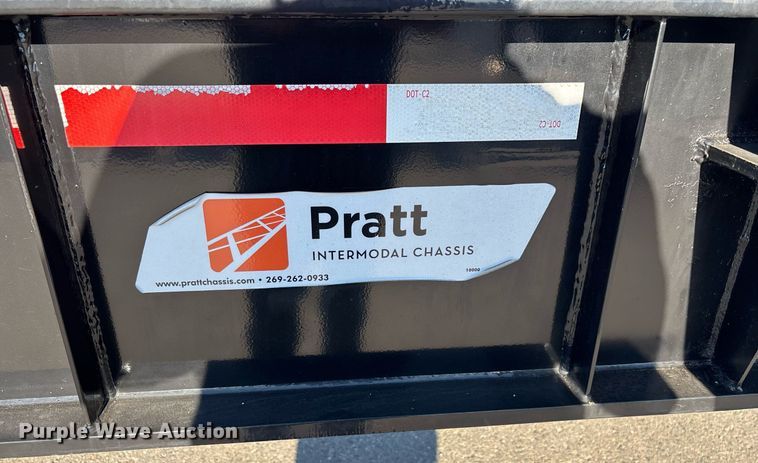 image for item DH8706 2023 Pratt GN2040LS9A-R003 container trailer