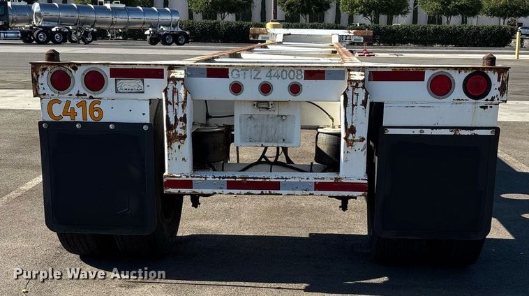 image for item DH8707 2015 Cheetah container trailer