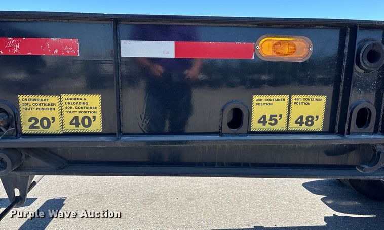 image for item DH8718 2023 Pratt GN2040LS9A-R003 container trailer