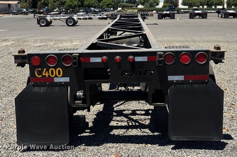image for item DH8719 2021 Pratt GN412LA-EC-SS-R001 container trailer