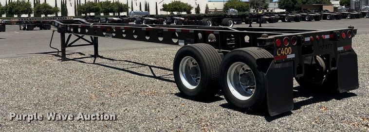 image for item DH8719 2021 Pratt GN412LA-EC-SS-R001 container trailer