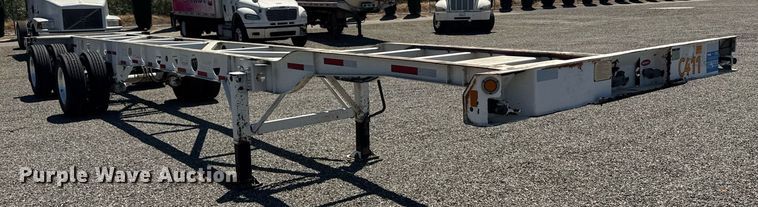 image for item DH8720 2015 Cheetah container trailer