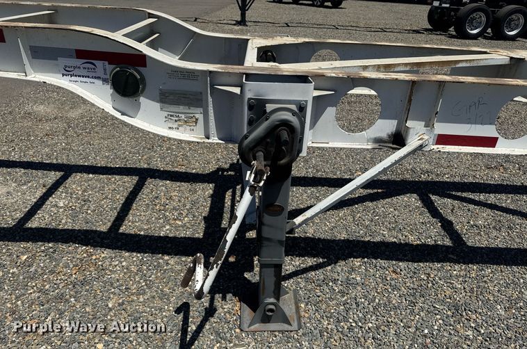 image for item DH8721 2015 Cheetah container trailer