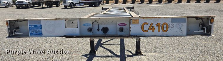 image for item DH8722 2015 Cheetah FB container trailer
