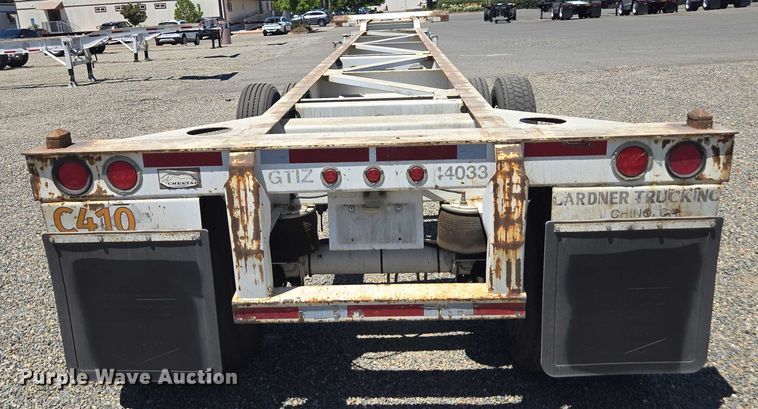 image for item DH8722 2015 Cheetah FB container trailer