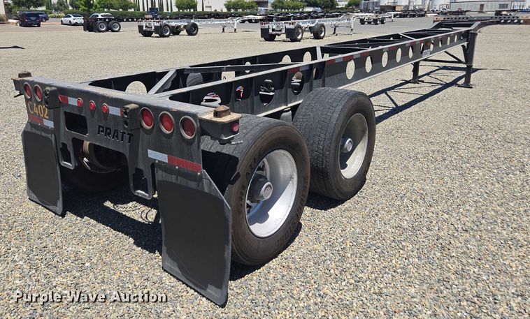 image for item DH8723 2021 Pratt GN412LA-EC-SS-R002 container trailer