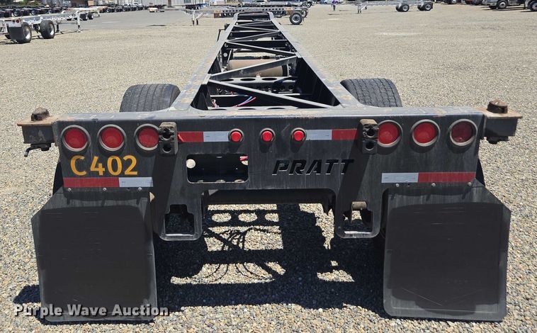 image for item DH8723 2021 Pratt GN412LA-EC-SS-R002 container trailer
