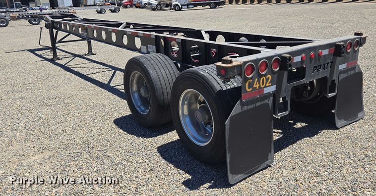 image for item DH8723 2021 Pratt GN412LA-EC-SS-R002 container trailer