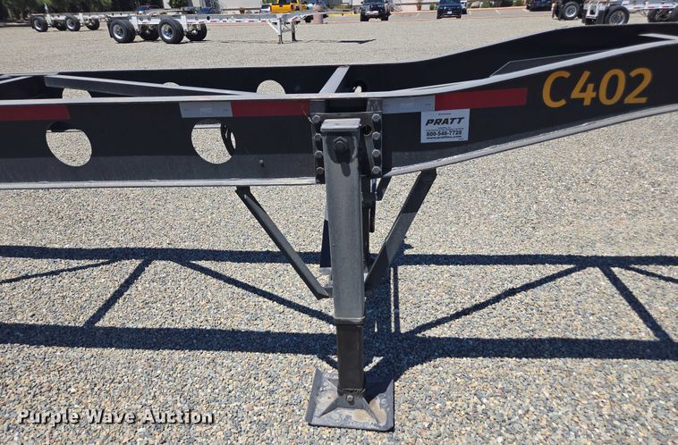 image for item DH8723 2021 Pratt GN412LA-EC-SS-R002 container trailer