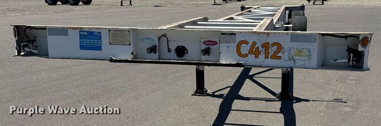 image for item DH8725 2015 Cheetah FB container trailer