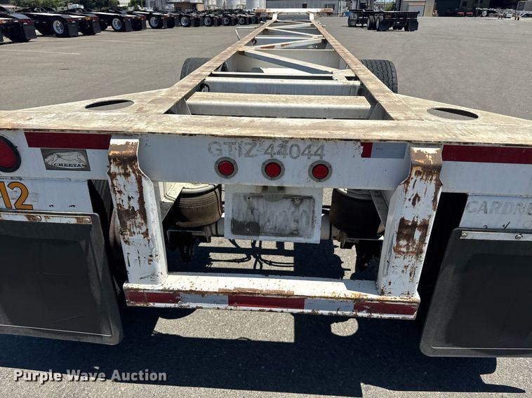 image for item DH8725 2015 Cheetah FB container trailer