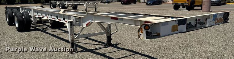 image for item DH8726 2016 Cheetah container trailer