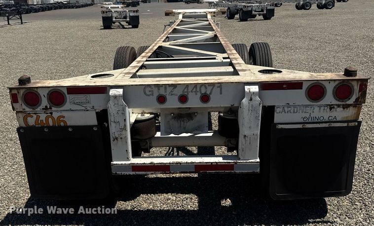 image for item DH8726 2016 Cheetah container trailer