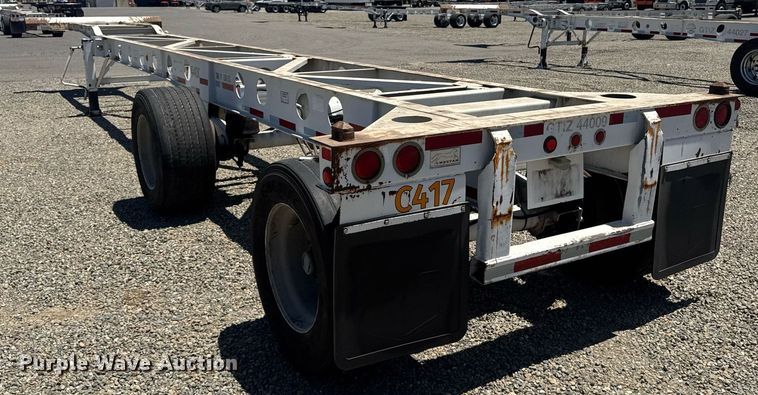 image for item DH8727 2015 Cheetah FB container trailer