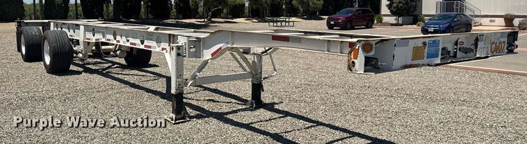 image for item DH8728 2016 Cheetah FB container trailer