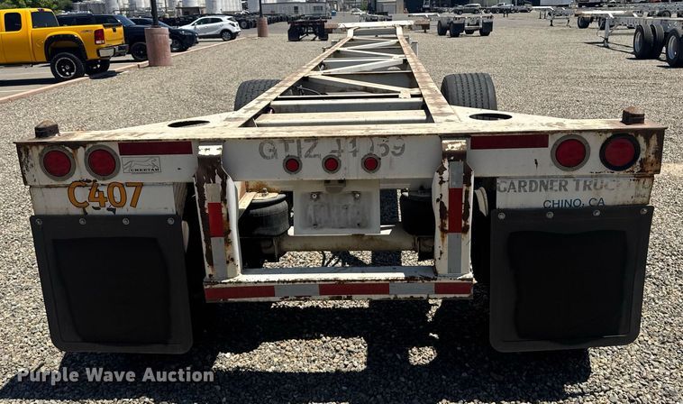 image for item DH8728 2016 Cheetah FB container trailer