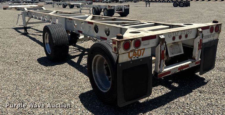 image for item DH8728 2016 Cheetah FB container trailer