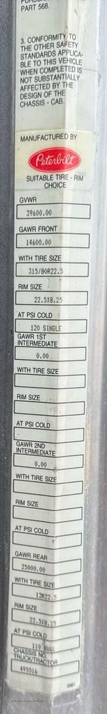 image for item DI9412 2000 Peterbilt 330 dump truck