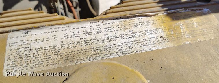 image for item DP4997 1995 Peterbilt  378 semi truck