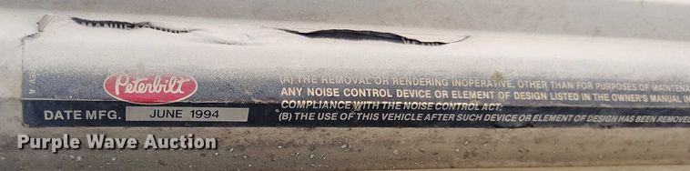 image for item DP4997 1995 Peterbilt  378 semi truck