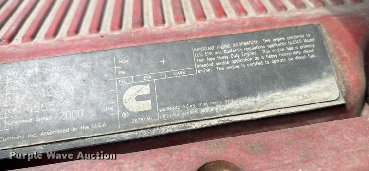 image for item DP6152 2016 Peterbilt 567 semi truck